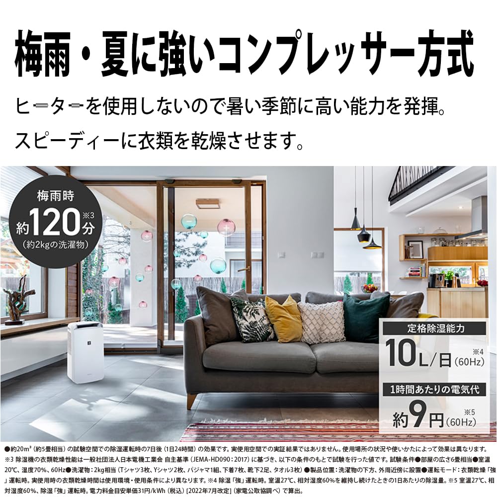 Amazon | シャープ 衣類乾燥 除湿機 CM-T100-W 室温差約-10°冷風 Amazon | シャープ 衣類乾燥 除湿機 CM-T100-W 室温差約-10°冷風